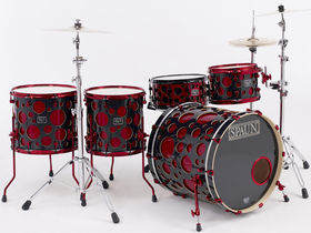 Spaun Edgevent drums look like Swiss Cheese